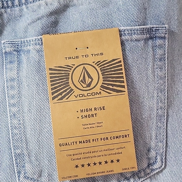 Volcom High Rise Boyfriend Short - Picture 3 of 4